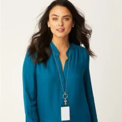 Alcazar Charm Badge Clip Necklace -Brighton Shop alcazar charm badge clip necklace silver 3 ed9819ea c4d5 44f5 a74a 5ef17d47f2a2