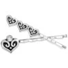 Alcazar Heart Bobby Pin Set -Brighton Shop alcazar heart bobby pin set silver 0 22dc5ba3 0689 44c9 8161 f6922da46a70