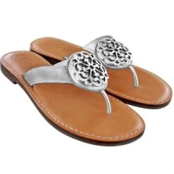 Alice Metallic Sandals -Brighton Shop alice metallic sandals silver 0