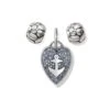Anchor And Soul Charm Gift Set -Brighton Shop anchor and soul charm gift set silver blue 0