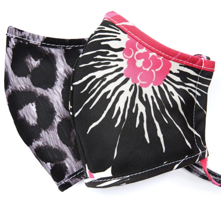 Animal Floral Face Mask (2 Pack) 3 Animal Floral Face Mask (2 Pack)