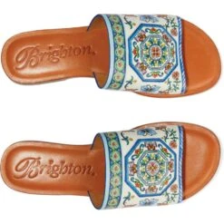 Arte Flat Sandals -Brighton Shop arte flat sandals white multi 3