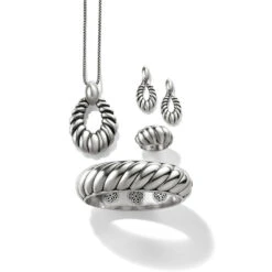 Athena Scalloped Convertible Necklace 12 Athena Scalloped Convertible Necklace -Brighton Shop athena scalloped convertible necklace silver 3