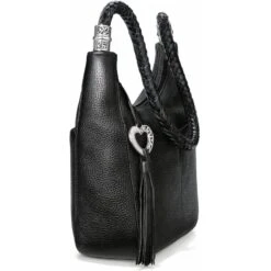 New Arrival -Brighton Shop barbados ziptop hobo black 1 7e584ced 52a0 4ebc 8f54 c33953ec26a2