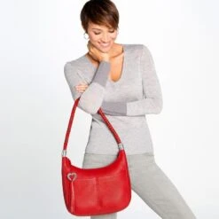 Barbados Ziptop Hobo -Brighton Shop barbados ziptop hobo lipstick 4 2c59a332 67d3 4921 b407 2a78b2874e1a