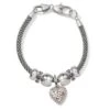 Blooming Heart Bracelet -Brighton Shop blooming heart bracelet silver pink 0 a591712a 47fb 4a4b a44a 2db980056053