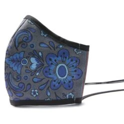 Blue Floral Face Mask (2 Pack) -Brighton Shop blue floral face mask 2 pack multi 2
