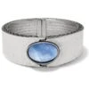 Blue Moon Hinged Bangle 2 Blue Moon Hinged Bangle -Brighton Shop blue moon hinged bangle silver blue 0