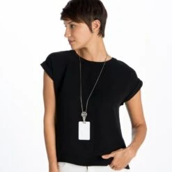 Brighton Badge Clip Necklace 9 Brighton Badge Clip Necklace -Brighton Shop brighton badge clip necklace silver 3 48fe579a f84f 428c 89da f4b5e2583bf8