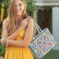 Carina Tote -Brighton Shop carina tote white multi 4