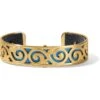 Christo Barcelona Slim Cuff Bracelet Set -Brighton Shop christo barcelona slim cuff bracelet set gold bali blue 0