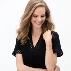 Christo Danube Wide Cuff Bracelet -Brighton Shop christo danube wide cuff bracelet gold 2 c0b0692e b29b 44e1 8e3e 296335b050a9