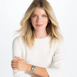 Christo London Narrow Cuff Bracelet Set -Brighton Shop christo london narrow cuff bracelet set gold bali blue 3 db405631 6c47 46c8 bdd0 08f5c422d182