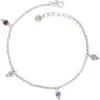 Color Drops Anklet -Brighton Shop color drops anklet silver multi 0