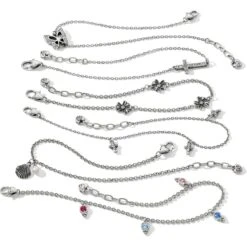 Color Drops Anklet -Brighton Shop color drops anklet silver multi 2