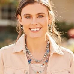 Contempo Chroma Long Necklace -Brighton Shop contempo chroma long necklace silver multi 2 368fcbdc e98e 4d62 9568 a90a12f04fd0