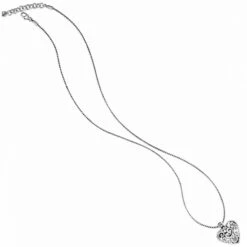 Contempo Heart Badge Clip Necklace -Brighton Shop contempo heart badge clip necklace silver 2 1c7fc7f1 d6b3 4918 bf00 52073230fef1