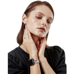 Contempo Linx Watch Band -Brighton Shop contempo linx watch band silver 4