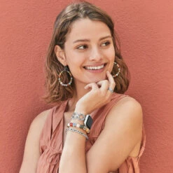 Contempo Linx Watch Band -Brighton Shop contempo linx watch band silver 5