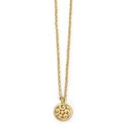 Contempo Medallion Petite Necklace -Brighton Shop contempo medallion petite necklace gold 0