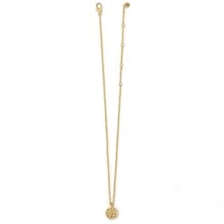 Contempo Medallion Petite Necklace -Brighton Shop contempo medallion petite necklace gold 1