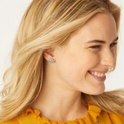 Cottontail Mini Post Earrings -Brighton Shop cottontail mini post earrings silver 2 25f27e2d 47a2 4fa4 a6b7 9c06e94bad99