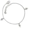 Cross Anklet -Brighton Shop cross anklet silver 0