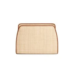 Dani Straw Organizer -Brighton Shop dani straw organizer natural luggage 2