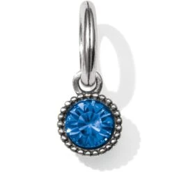 Dazzling Love Blue Heart Charm Necklace -Brighton Shop dazzling love blue heart charm necklace silver blue 2 79c84d20 af2b 42d2 92ee b7f4065fa5b5