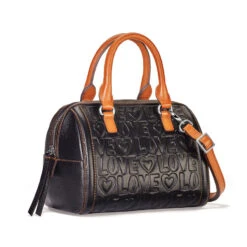 Deeply In Love Satchel -Brighton Shop deeply in love satchel black 2