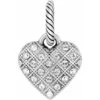 Diamond Heart Charm 2 Diamond Heart Charm -Brighton Shop diamond heart charm silver 0 72db8e2a cc23 4335 955b 246410346173
