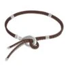 Double Barrel Braid Belt -Brighton Shop double barrel braid belt brown 0