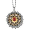 Dynasty Sol Necklace -Brighton Shop dynasty sol necklace gold red 0