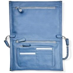Elaine Soft Clutch -Brighton Shop elaine soft clutch canyon blue 1