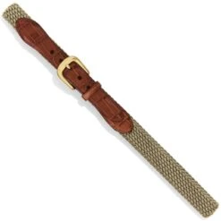 Elastic Cord Belt -Brighton Shop elastic cord belt khaki 2