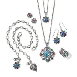 Elora Gems Ring 8 Elora Gems Ring -Brighton Shop elora gems ring silver multi 2