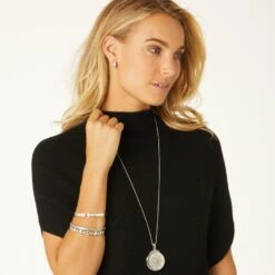 Etoile Convertible Locket Necklace -Brighton Shop etoile convertible locket necklace silver 4 1c355b77 18fa 4dc9 b7b5 59ddc981f071