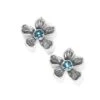 Everbloom Jardin Post Earrings -Brighton Shop everbloom jardin post earrings silver blue 0