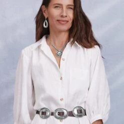 Fandango Concho Belt -Brighton Shop fandango concho belt brown 5