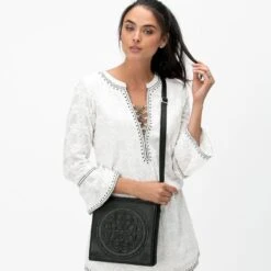 Ferrara Cross Body Organizer -Brighton Shop ferrara cross body organizer black 4