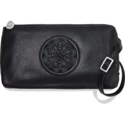 Ferrara Duet Zip Pouch -Brighton Shop ferrara duet zip pouch black 0