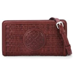 Ferrara Montecito Zip Wallet -Brighton Shop ferrara montecito zip wallet garnet 0
