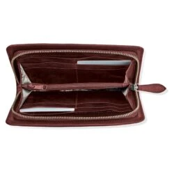 Ferrara Montecito Zip Wallet -Brighton Shop ferrara montecito zip wallet garnet 1