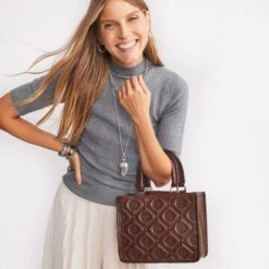 Ferrara Sala Medium Tote -Brighton Shop ferrara sala medium tote whisky 3