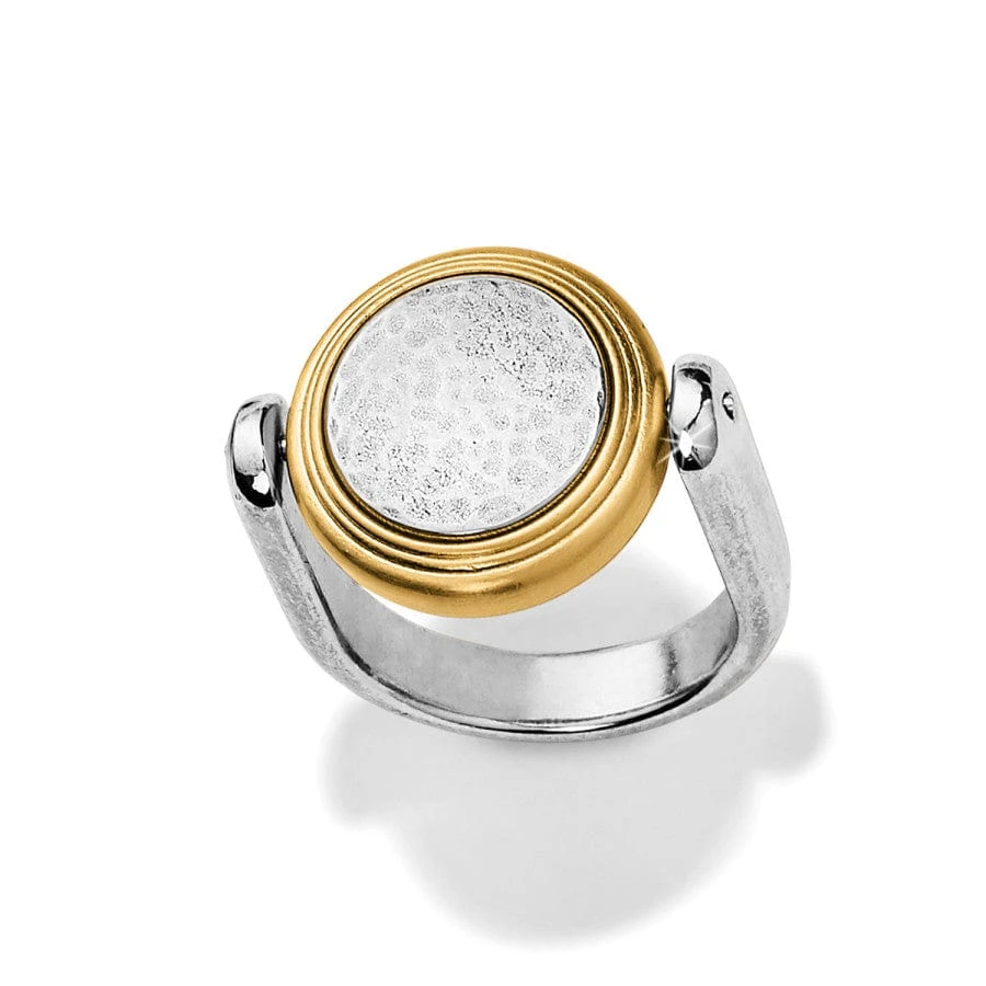 Ferrara Two Tone Reversible Ring 4 Ferrara Two Tone Reversible Ring - Image 2