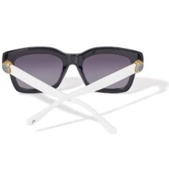 Ferrara Two Tone Sunglasses -Brighton Shop ferrara two tone sunglasses black white 2