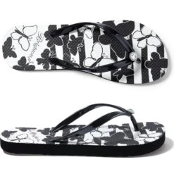 Float Flip Flops -Brighton Shop float flip flops black white 4