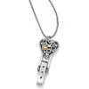 Floating Heart Badge Clip Necklace -Brighton Shop floating heart badge clip necklace silver gold 0 bbf2e715 be5b 41d8 8545 27504f0f8ec7