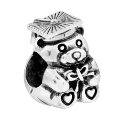 Grad Bear Bead -Brighton Shop grad bear bead silver 3 67011edd c062 4969 80c8 a71435cfaab3