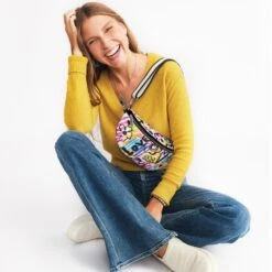 Graffiti Love Cross Body Belt Bag -Brighton Shop graffiti love cross body belt bag multi 3